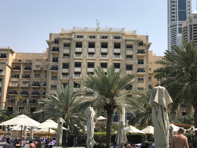 Westin Dubai hotel front