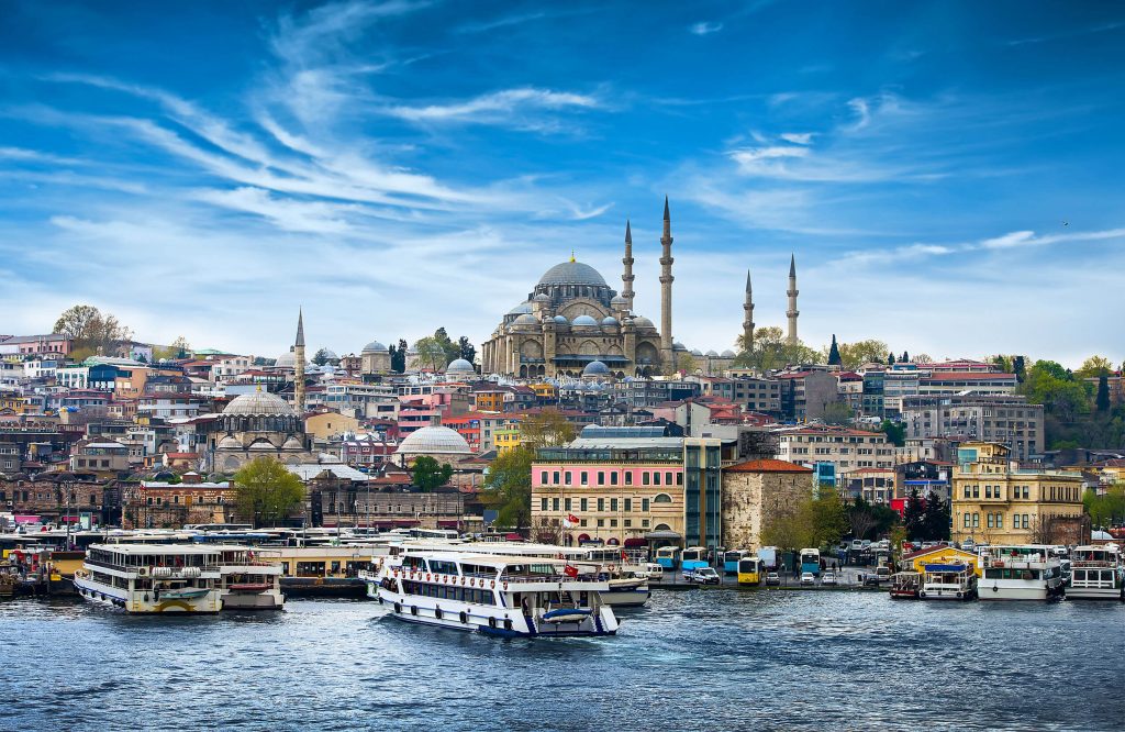 Scenic view of Istanbul