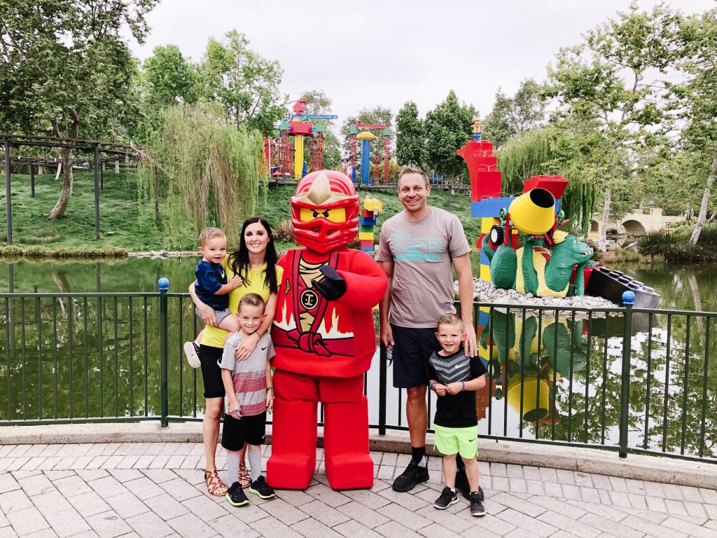 Family at Legoland