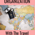 pinterest graphic for credit card organization with Travel Freely