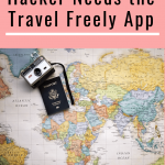 Pinterest Graphic about Travel Freely App