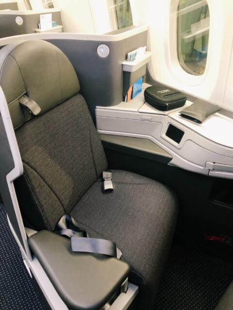 American Airlines Business Class Seat