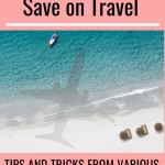 15 ways to save on travel pinterest graphic