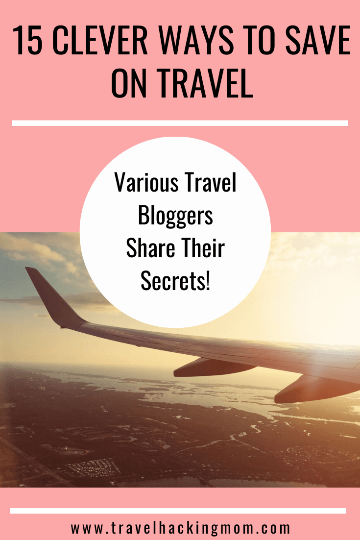 15 ways to save on travel pinterest graphic