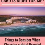 hotel brand credit cards pinterest graphic