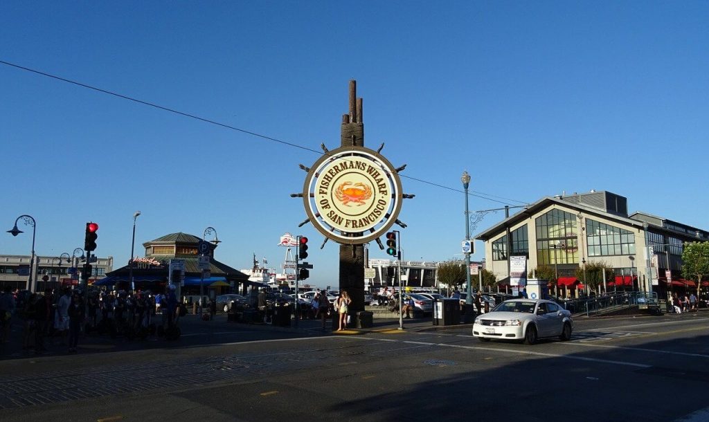 Fisherman's Wharf sign, San Francisco