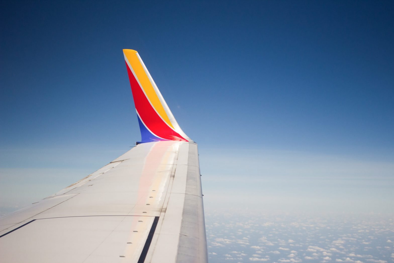 Southwest Airlines wing