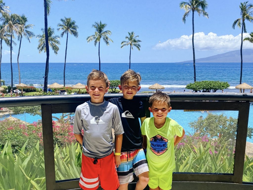 kids in Maui flew on Southwest