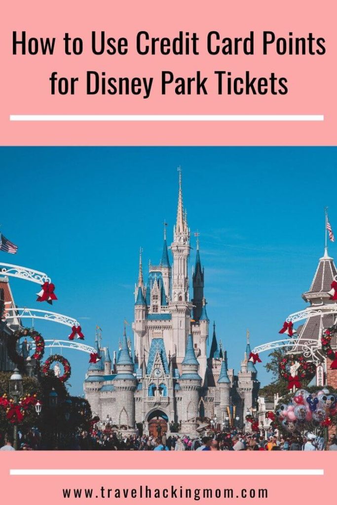 Disney park tickets pin