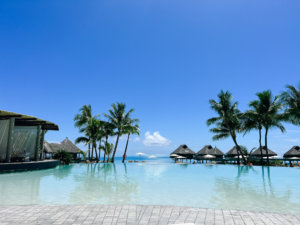 Hilton Conrad Bora Bora pool