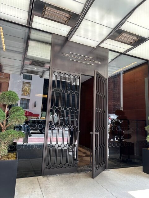 Entrance to hotel