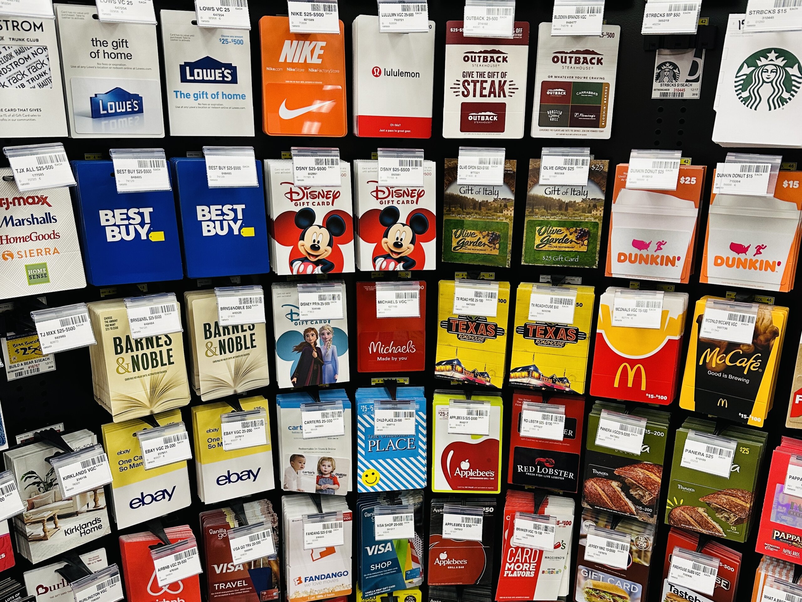 Gift Cards for Sale at CVS Store Editorial Photo - Image of